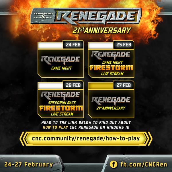 C&C Renegade turns 21!