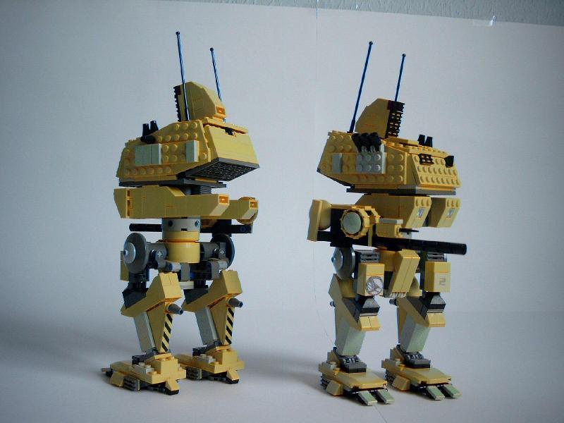My LEGO Tiberian Sun Titan Walkers, built nearly 15 years ago, still have them :)