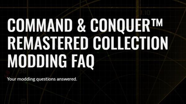 C&C Remastered Collection Modding FAQ