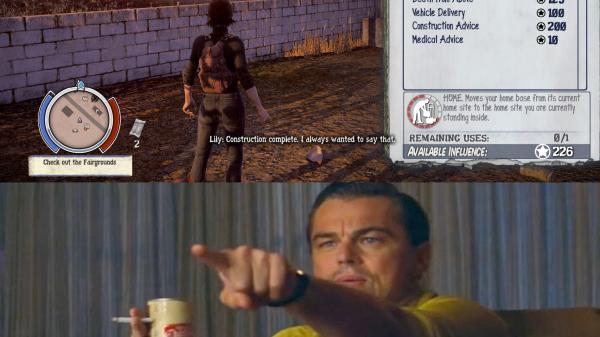 State of Decay has a C&C reference