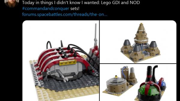 Command & Conquer themed lego builds...