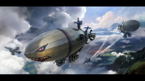 Red Alert——Kirov airship by hongqi zhang
